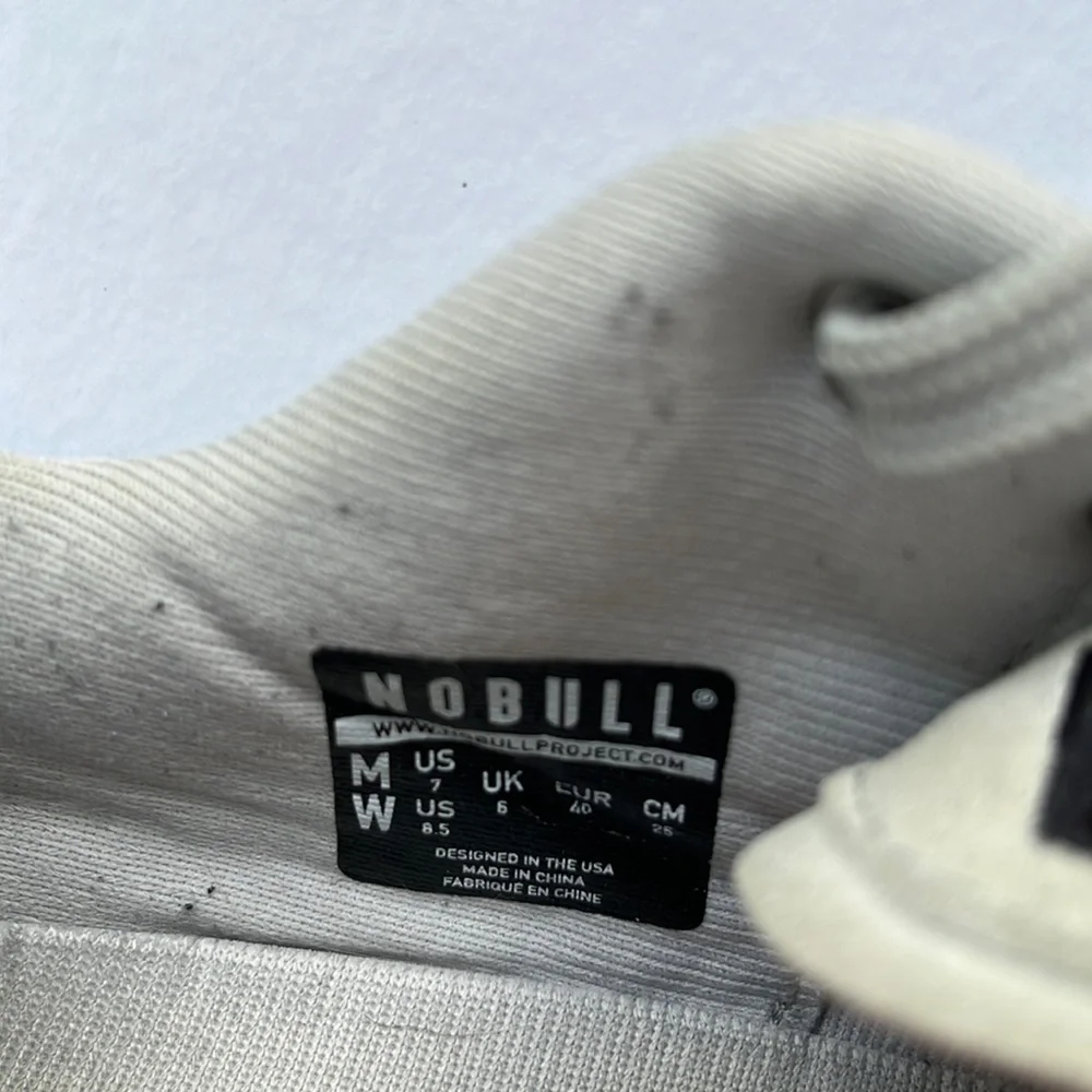 Nobull Grey Sneakers Sz 8.5